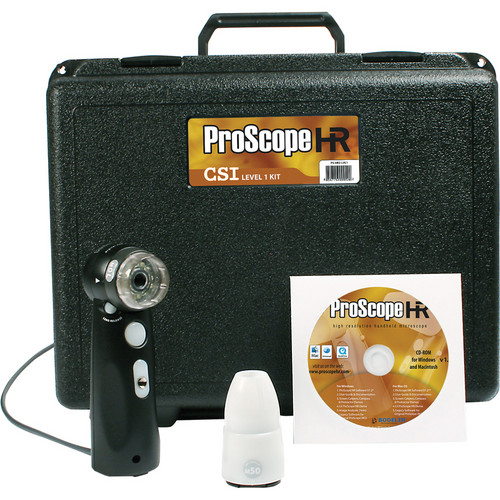 Bodelin Technologies ProScope HR2 CSI Science Level I Kit (Black)