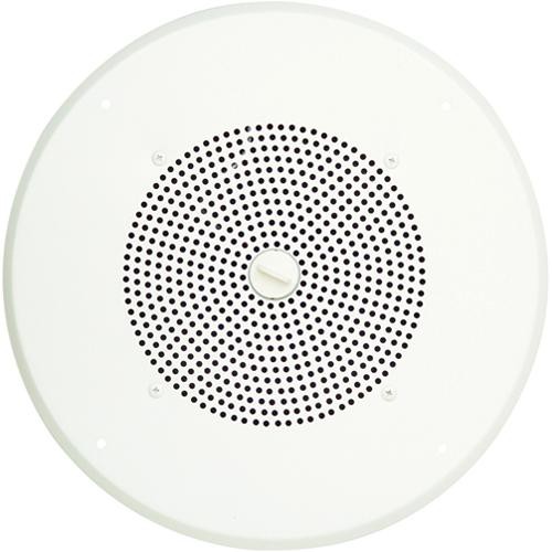 Bogen ASUG1DK 8" 1W Amplified Ceiling Speaker with Detachable Volume Knob (Bright White)