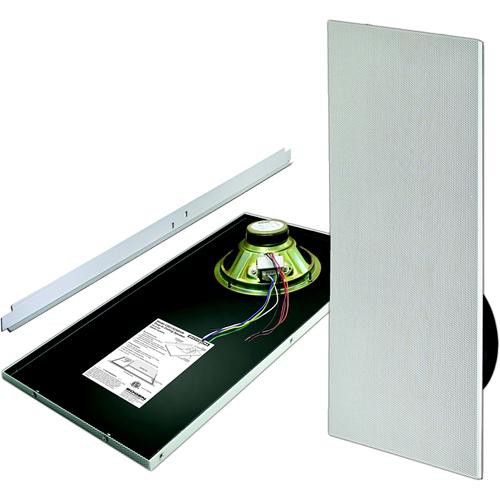 Bogen CSD1X2 - Drop-in Ceiling Mounted Speaker with Recessed Volume Control (Pair, Off White)