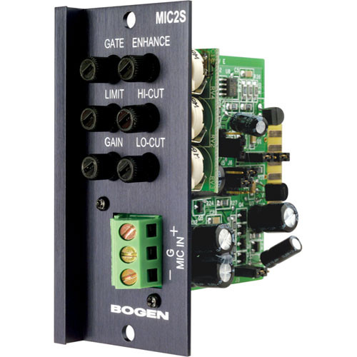 Bogen MIC2S  Electronically-Balanced Microphone Input Module (Screw Terminal)