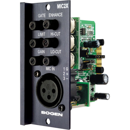 Bogen MIC2X  Electronically-Balanced Microphone Input Module (XLR)