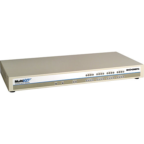 Bogen MultiVOIP MVP810BG - Network Paging Router with Eight Ports