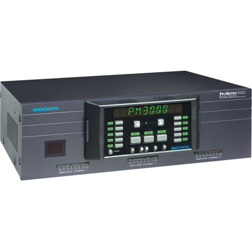 Bogen PM3000 ProMatrix - Digitally Matrixed Preamplifer