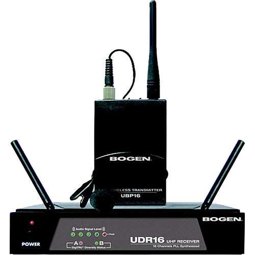 Bogen UDMS16BP - Wireless Lavalier Microphone System