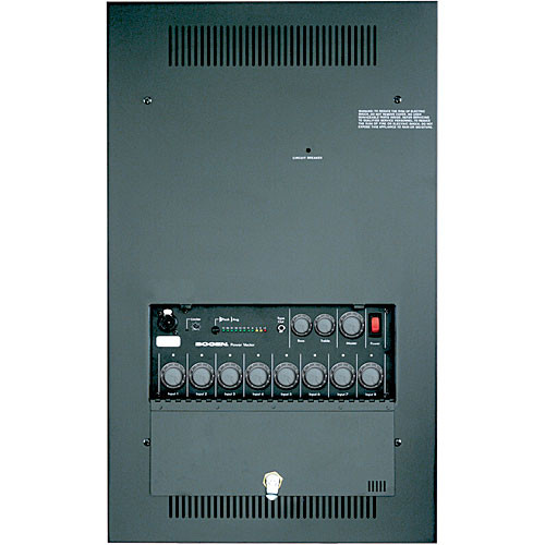 Bogen WV150 Wall Mount Power Vector Modular Input Amplifier 150W