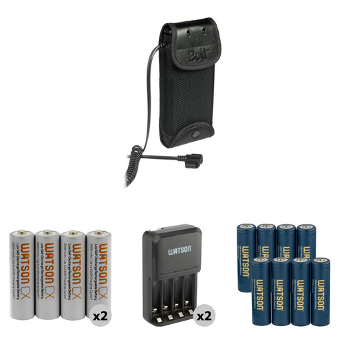 Bolt CBP-C1 Compact Battery Pack for Canon Flashes with 4-Hour Rapid Chargers Kit