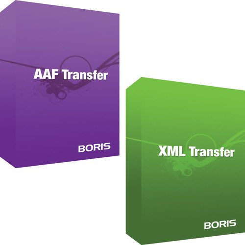 Boris FX AAF Transfer and Boris XML Transfer Bundle (Mac) (Download)