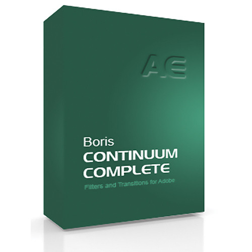Boris FX Continuum Complete 8 AE Academic Edition for Mac