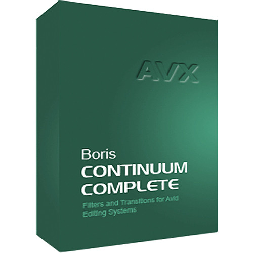 Boris FX Continuum Complete 7 AVX for Windows (Upgrade)