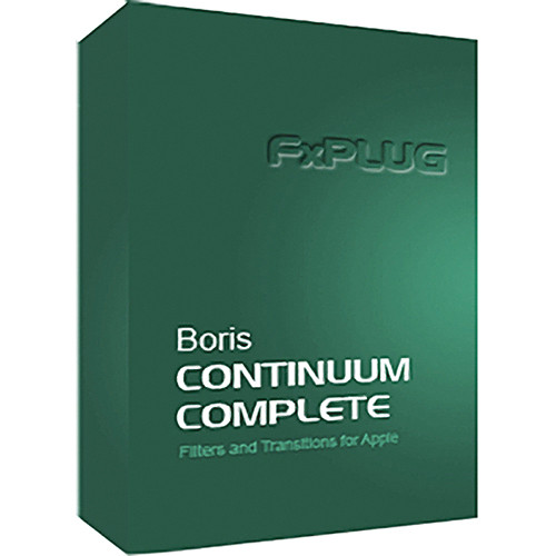 Boris FX Continuum Complete 7 FxPlug for Mac (Academic)