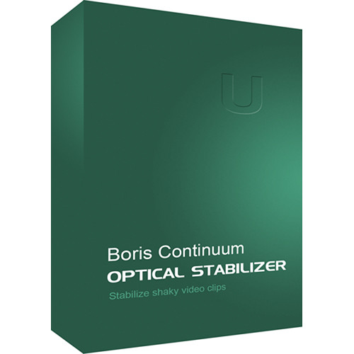 Boris FX Continuum Optical Stabilizer Filter (Win)