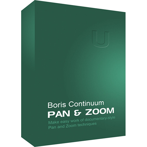 Boris FX Continuum Pan and Zoom (Mac)