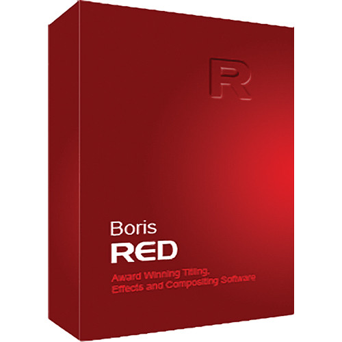 Boris FX Crossgrade RED 5 for Boris FX and Graffiti Users (Windows)