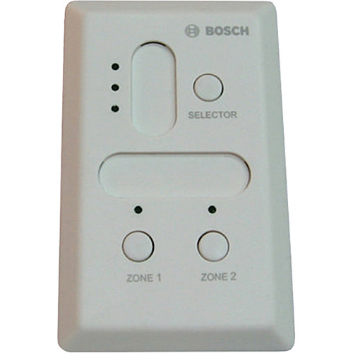 Bosch Plena PLEWP3S2ZUS Remote Selection Wall Panel (White)