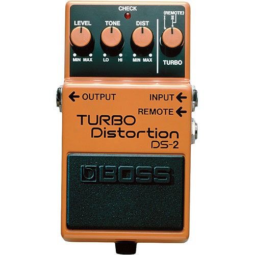 BOSS DS-2 - Turbo Distortion Guitar Pedal
