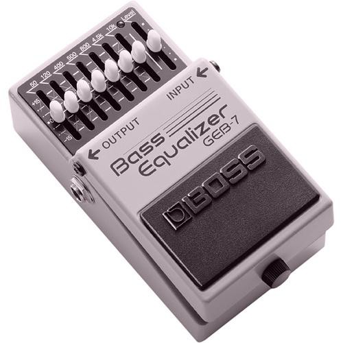 BOSS GEB-7 Bass Equalizer Stompbox Pedal