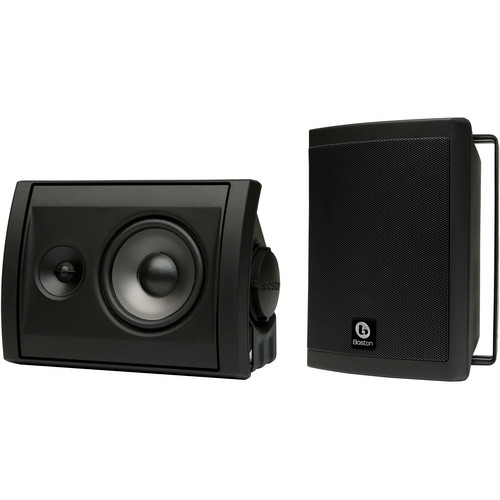 Boston Acoustics Voyager 40 2-Way Outdoor Speakers (Pair, Black)
