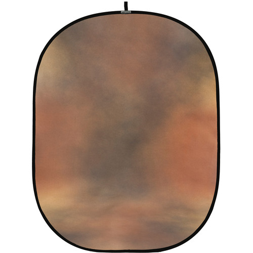 Botero #029 CollapsibleBackground (5x7') (Brown, Gold)