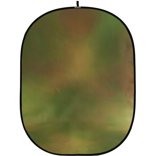 Botero #042 CollapsibleBackground (5x7') (Green, Orange)