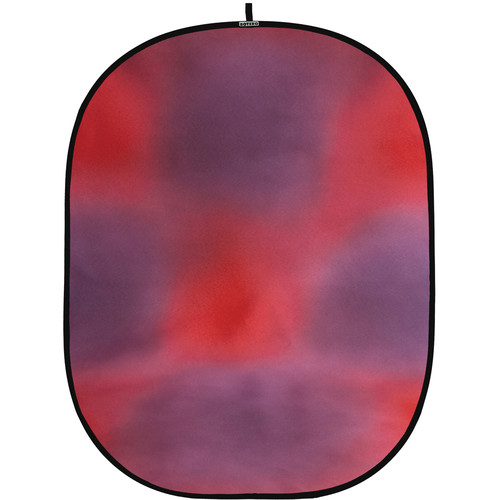 Botero #043 CollapsibleBackground (5x7') (Red, Lavender)