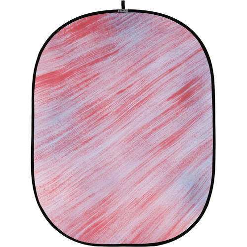 Botero 055 Collapsible Background (5 x 7', Pink, White, Blue)