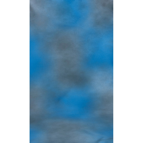 Botero #004 Muslin Background (10x12', Blue, Gray)