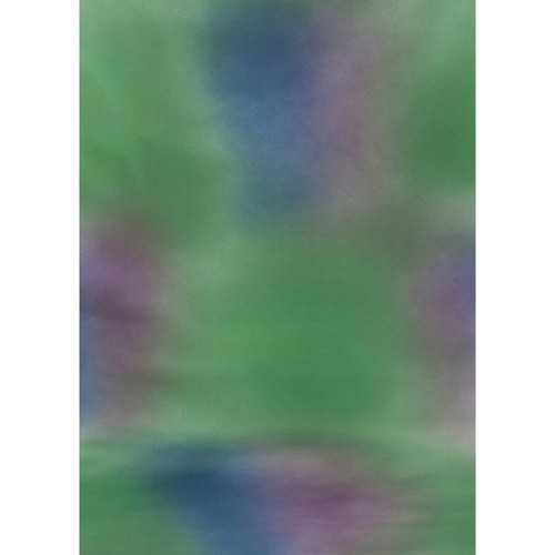 Botero #007 Muslin Background for the Rotary System (5x7', Green, Blue, Violet)
