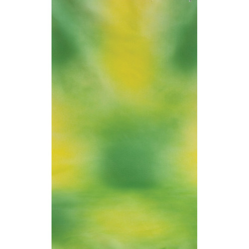 Botero #012 Muslin Background (10x24', Green, Yellow)