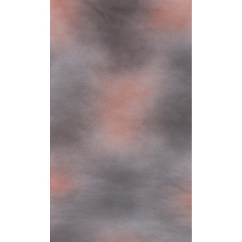Botero #017 Muslin Background (10x12', Gray, Light Orange)