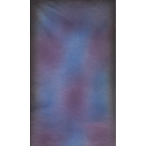 Botero #018 Muslin Background (10x12', Blue, Purple, Dark Gray)