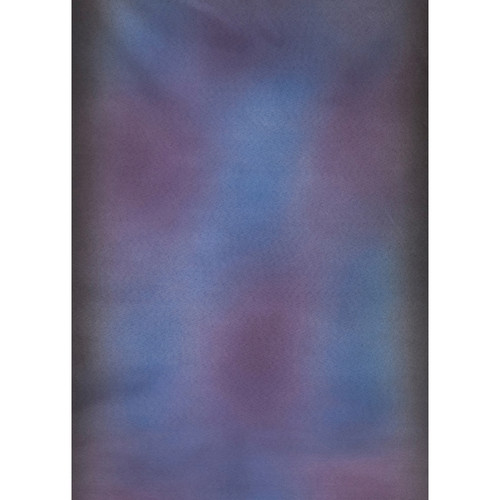 Botero #018 Muslin Background for the Rotary System (5x7', Blue, Purple, Dark Gray)