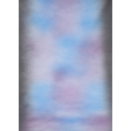 Botero #033 Muslin Background for the Rotary System (5x7', Dark Gray, Blue, Violet, White)