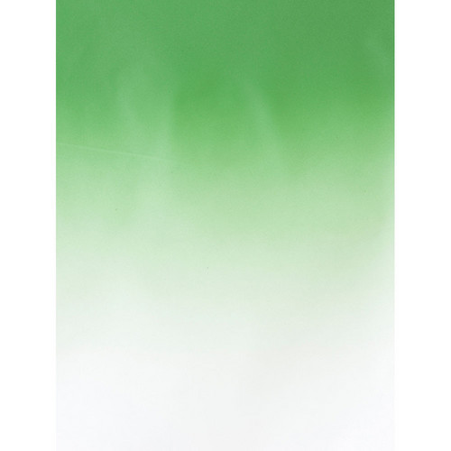 Botero #403 Muslin Graduated Background (5 x 7', Dark Green, White)
