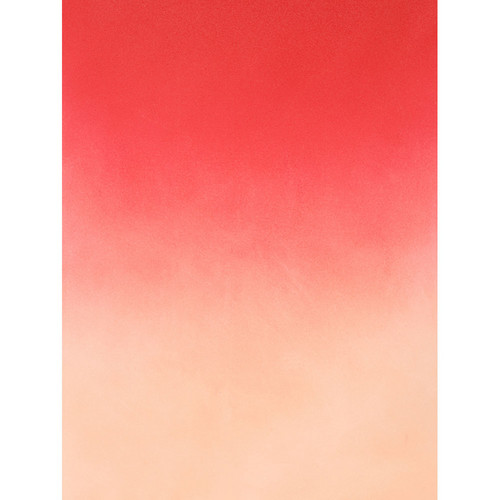 Botero #409 Muslin Graduated Background (5 x 7', Red, White)