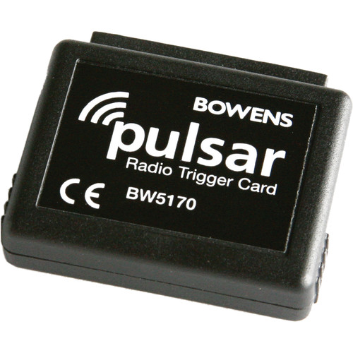 Bowens Pulsar Radio Trigger Card Set
