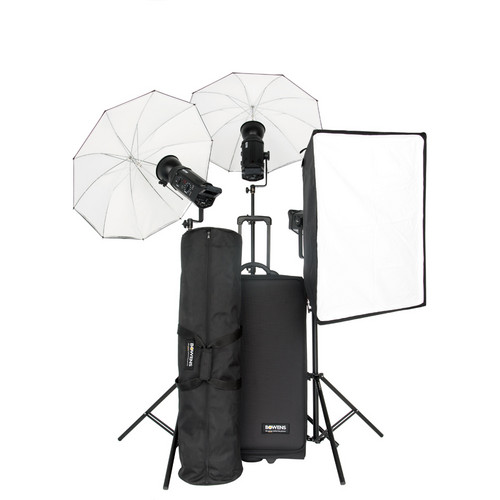Bowens Gemini 500R 3 Light Kit with Pulsar Tx/Rx Radio Remote (120V)