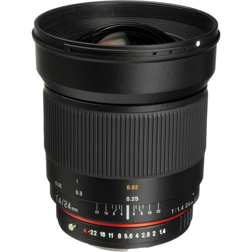Bower 24mm f/1.4 Wide-Angle Lens for Pentax