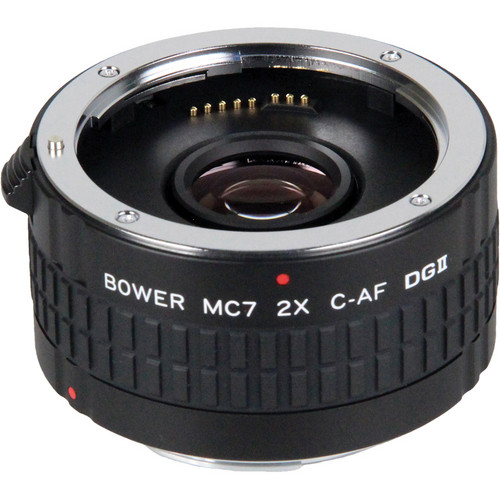 Bower 2x DGII Teleconverter with 7 Elements for Canon EF