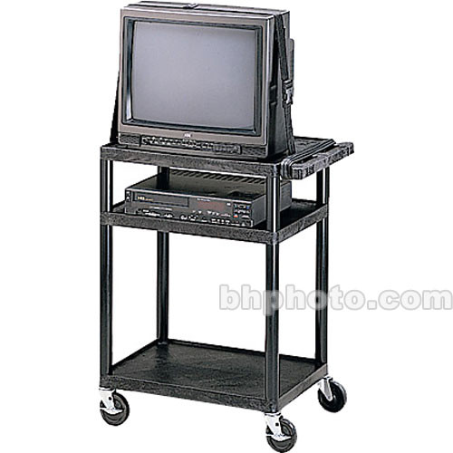 Bretford Adjustable-Height Plastic Duo Cart