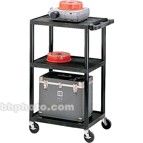 Bretford Adjustable-Height Plastic Duo Cart