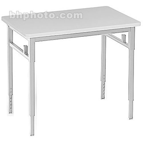 Bretford Quattro Student Classroom Desk-84 x 30 x 24-32"(Grey Mist )