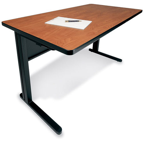 Bretford Folding C-Leg Rectangular Table (Wild Cherry)