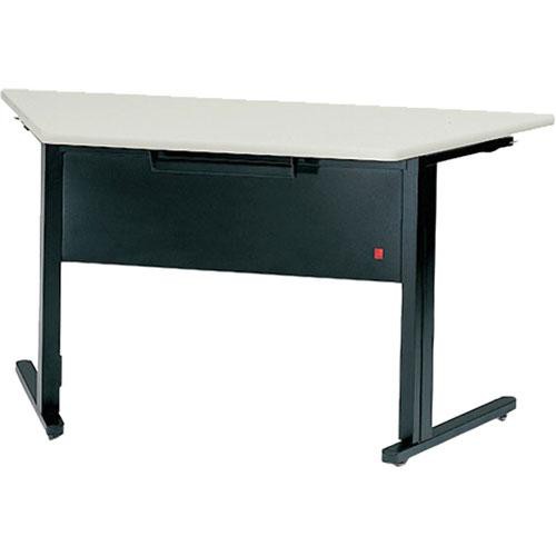 Bretford Folding C-Leg Trapezoid Table (Gray Mist) CR8501-GM B&H