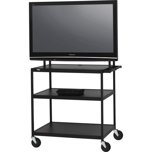 Bretford FP60UL-P5BK Multimedia Cart for 37 to 52" Flat Panel Monitors (Black)