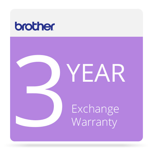 Brother 3-Year Exchange Warranty