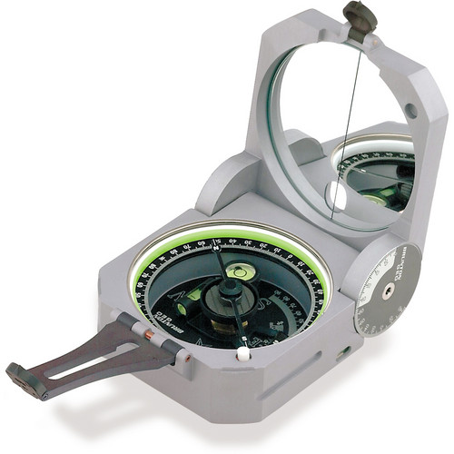 Brunton GEO Pocket Transit Compass (0-90° Scale, Gray)