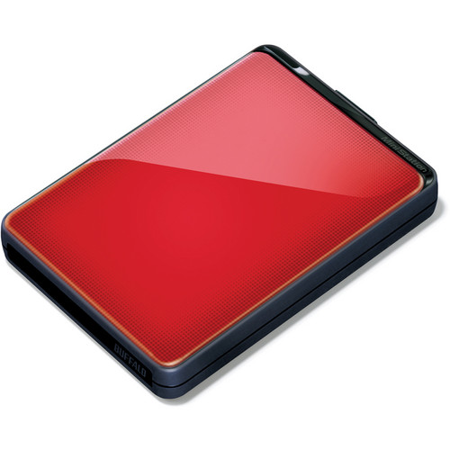 Buffalo 1TB MiniStation Plus Portable USB 3.1 Gen 1 Hard Drive (Red)