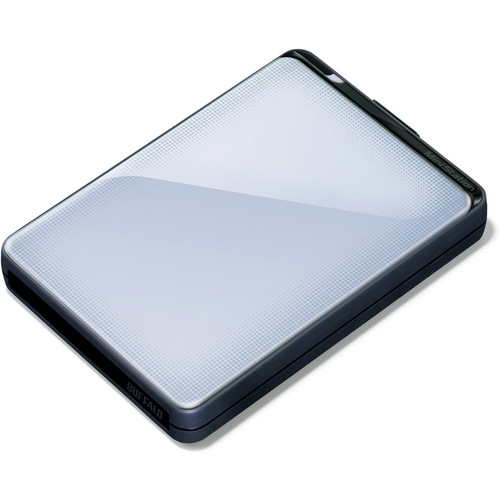 Buffalo 1TB MiniStation Plus Portable USB 3.1 Gen 1 Hard Drive (Silver)
