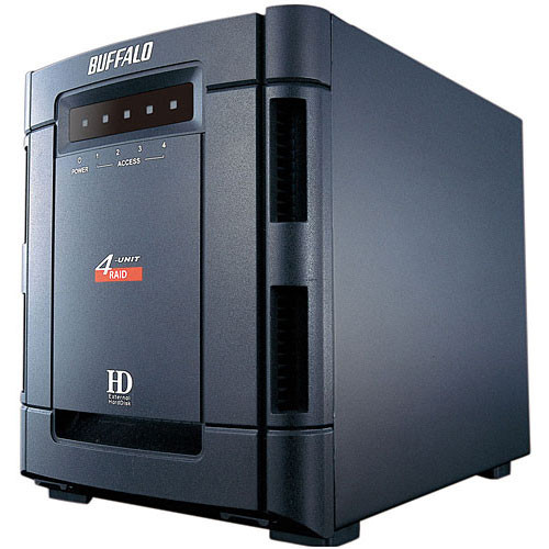 Buffalo DriveStation Quattro 2TB eSATA and USB 2.0 External Hard Drive Array