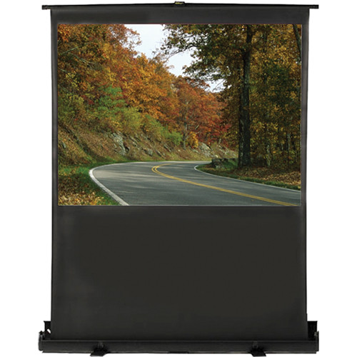 HamiltonBuhl AC-4836 Portable Floor Front Projection Screen (48 x 36")